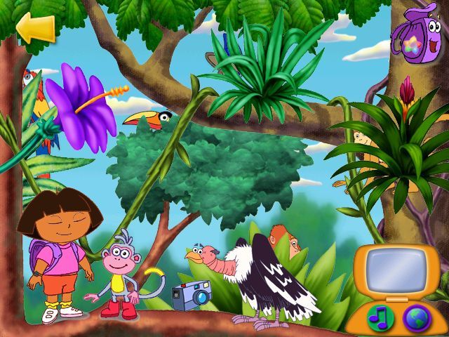 Dora the Explorer: Animal Adventures (Windows) screenshot: ...and take their pictures for your Field Journal.