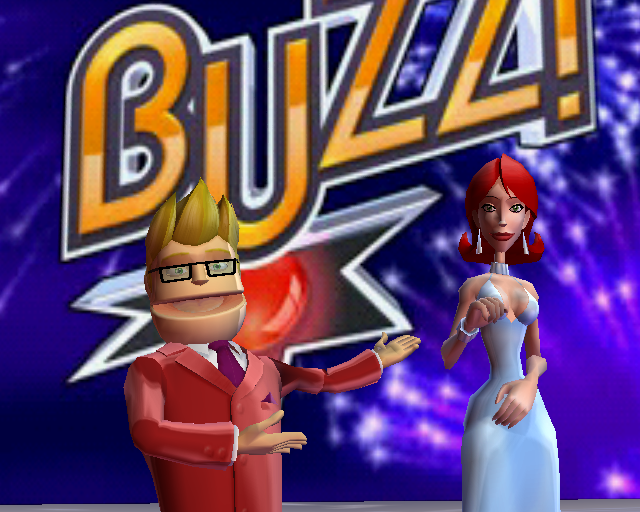 Buzz! The Mega Quiz (PlayStation 2) screenshot: Intro Sequence