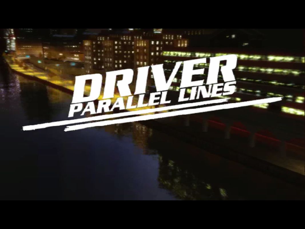 Driver: Parallel Lines (Windows) screenshot: Title screen (intro)