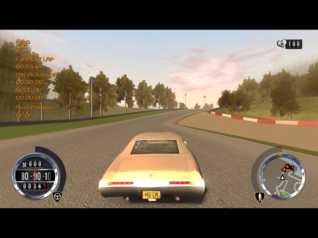 Driver: Parallel Lines (Windows) screenshot: I think I have the wrong car for this race.