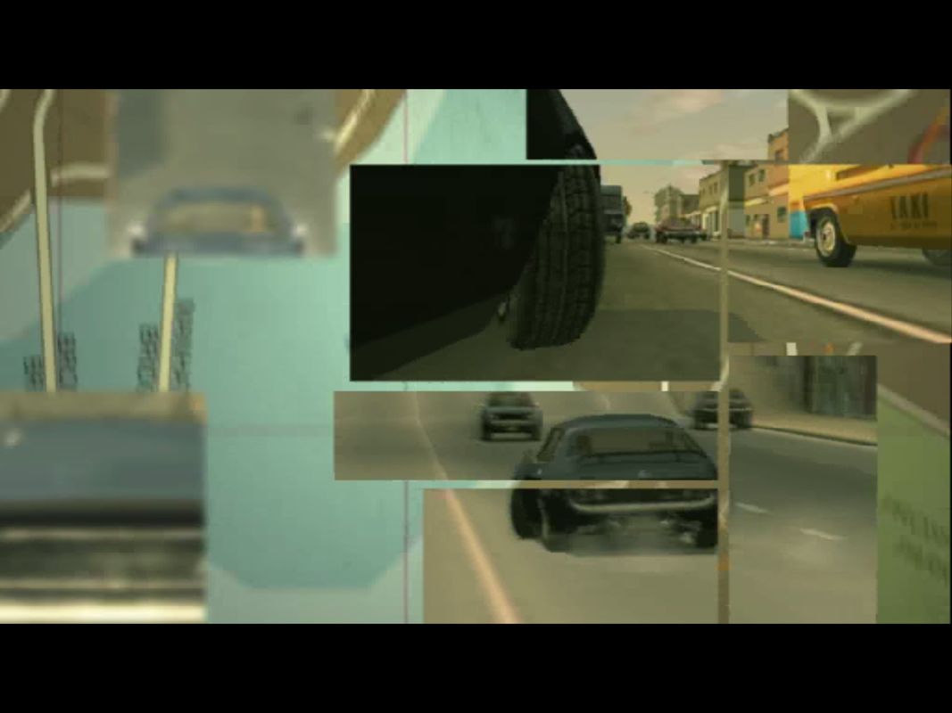 Driver: Parallel Lines (Windows) screenshot: All the cut-scenes are very stylish. (intro)