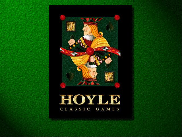 Hoyle Classic Games (Windows) screenshot: Splash screen