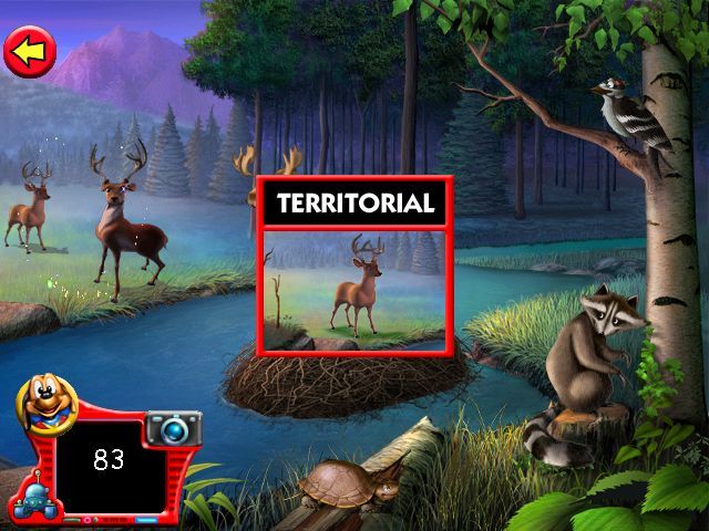 JumpStart Animal Adventures (Windows) screenshot: Each animal tells a little something about itself