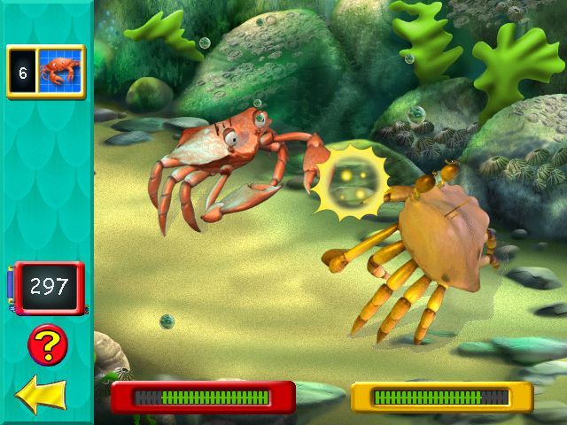 JumpStart Animal Adventures (Windows) screenshot: An epic undersea battle!