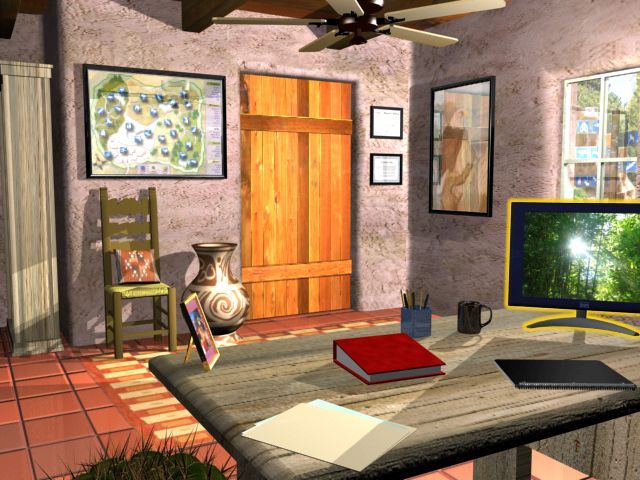 Zoo Vet (Windows) screenshot: Your attractive office
