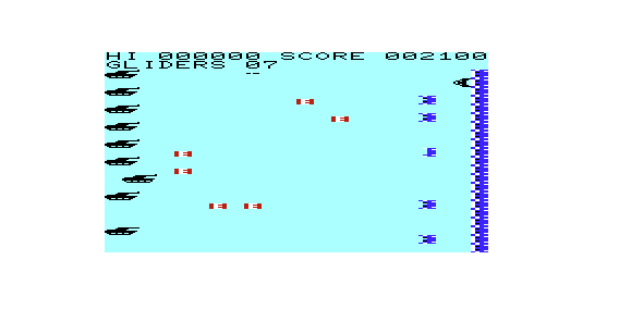 Battlefield (VIC-20) screenshot: Now it's tanks.