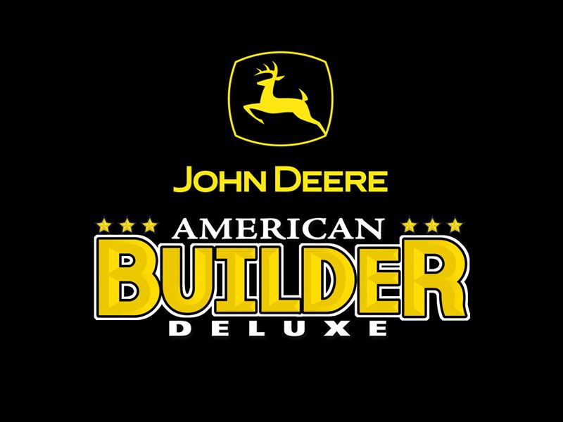 John Deere: American Builder Deluxe (Windows) screenshot: Title screen