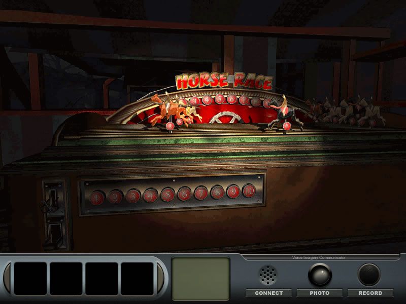 Delaware St. John: Volume 3: The Seacliff Tragedy (Windows) screenshot: A mechanical horse race