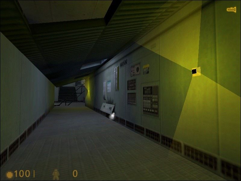 Half-Life: Uplink (Windows) screenshot: Collapsing scenario