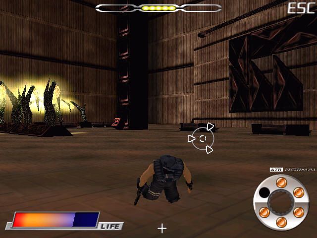 Des Blood 4: Lost Alone (Windows) screenshot: Finishing off the enemy.