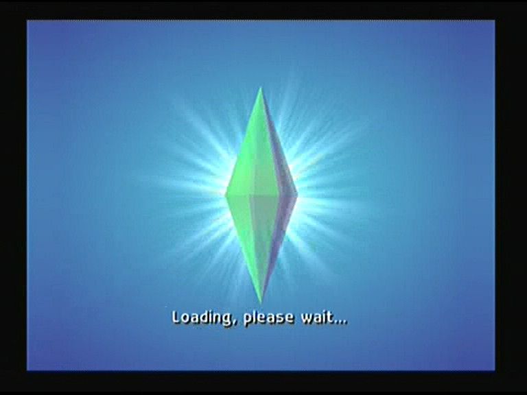 The Sims 2 (PlayStation 2) screenshot: Loading Screen