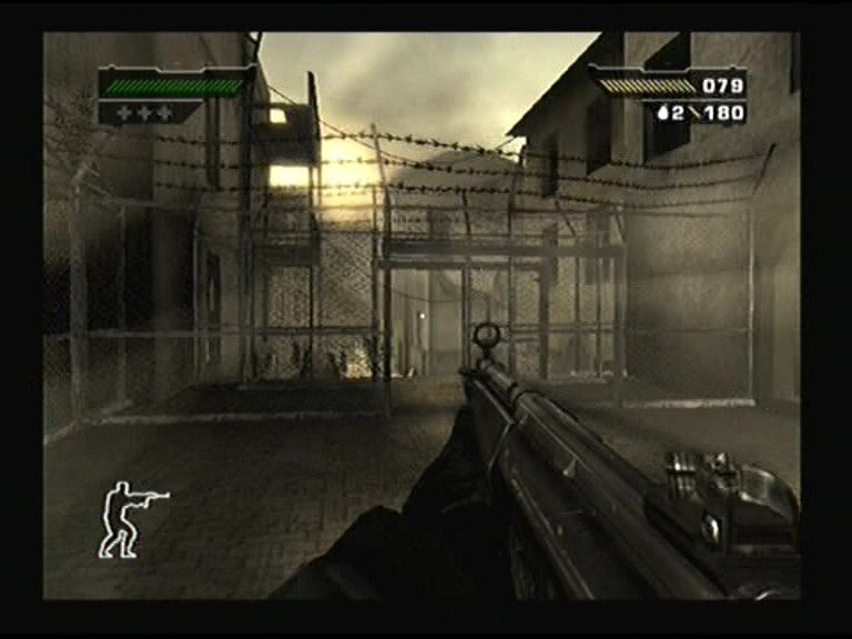 Black (PlayStation 2) screenshot: Beginning the last mission.