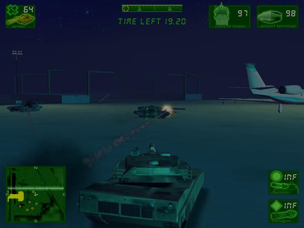 Desert Thunder (Windows) screenshot: Letting them have it.