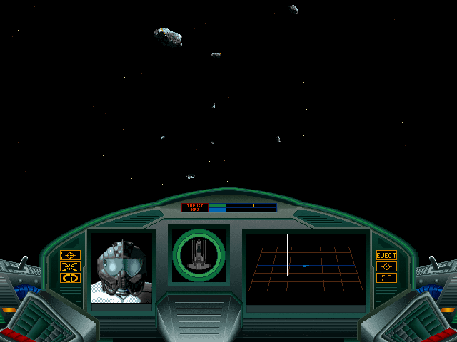 Renegade: Battle for Jacob's Star (DOS) screenshot: Mission start
