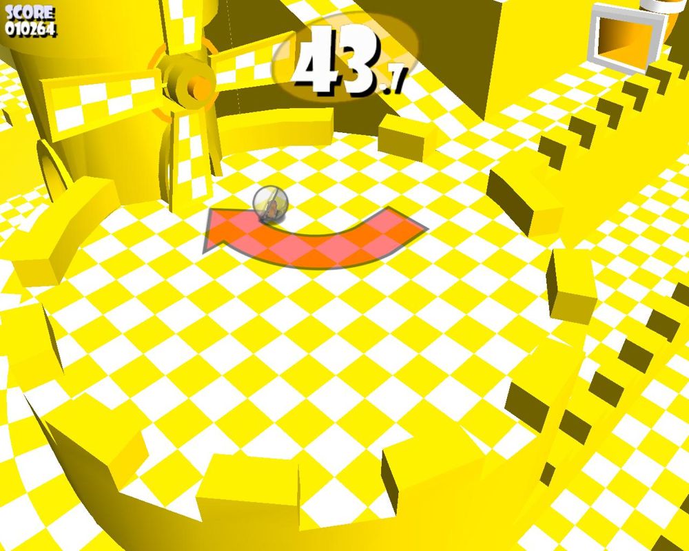 Hamsterball (Windows) screenshot: Entering the mill.