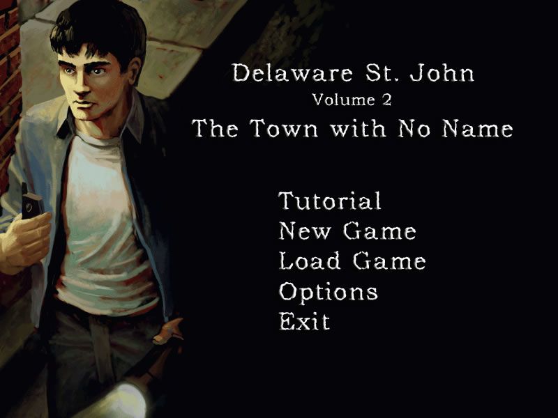 Delaware St. John: Volume 2: The Town with No Name (Windows) screenshot: Main game screen