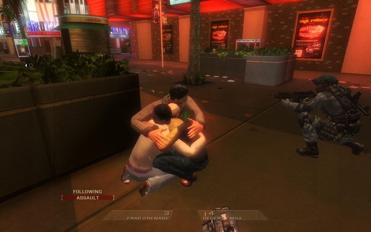 Tom Clancy's Rainbow Six: Vegas (Windows) screenshot: Reunited family