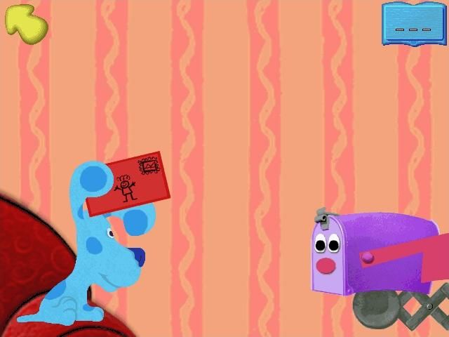 Blue's Clues: Blue's ABC Time Activities (Windows) screenshot: We have mail!