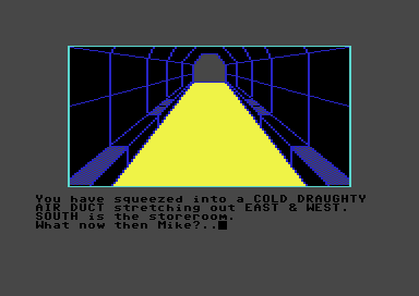 Screenshot of Spy-Trek Adventure (Commodore 64, 1986) - MobyGames