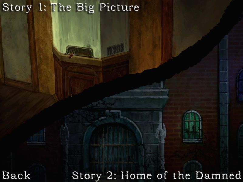 Delaware St. John: Volume 2: The Town with No Name (Windows) screenshot: Story selection