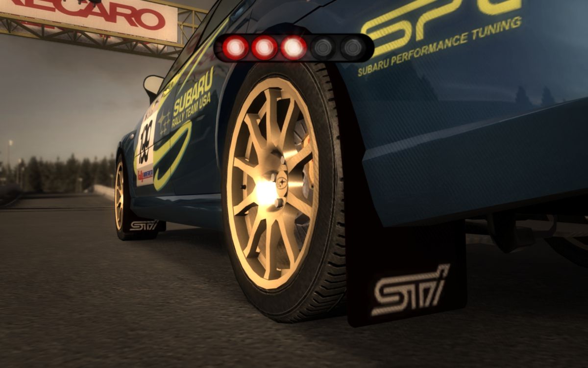 DiRT (Windows) screenshot: Details of your car can be seen at the beginning of every race.