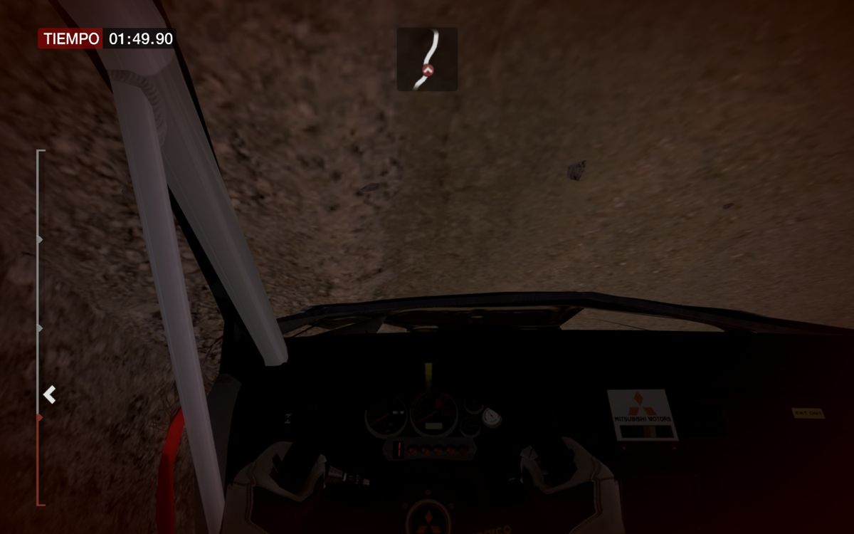 DiRT (Windows) screenshot: This can happen if you lack driving skills.