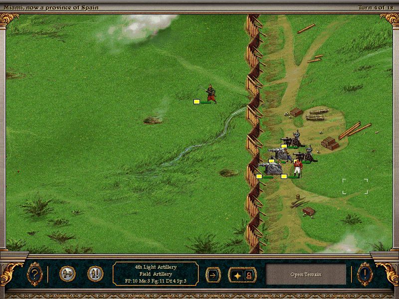 Imperialism II: The Age of Exploration (Windows) screenshot: remove the defenders