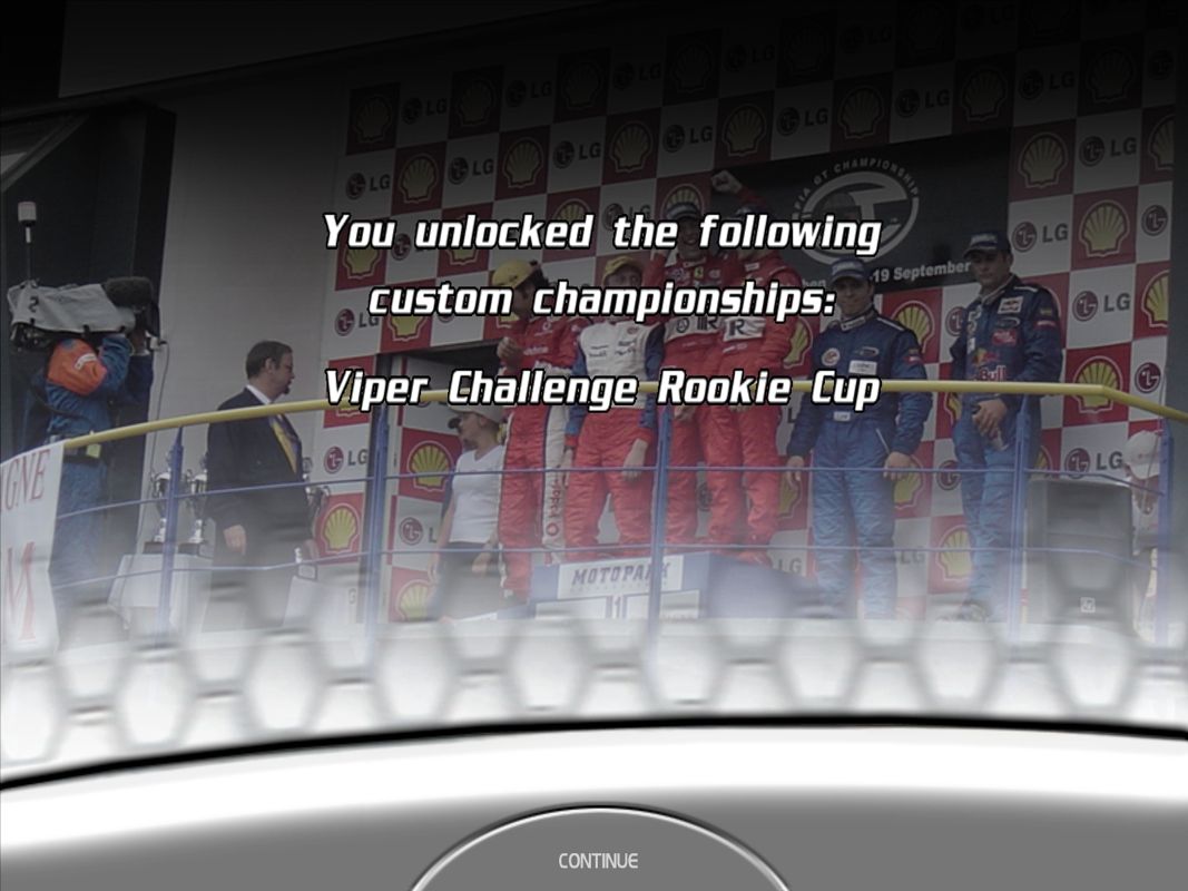 GTR 2: FIA GT Racing Game (Windows) screenshot: By completing challenges you unlock new stuff.