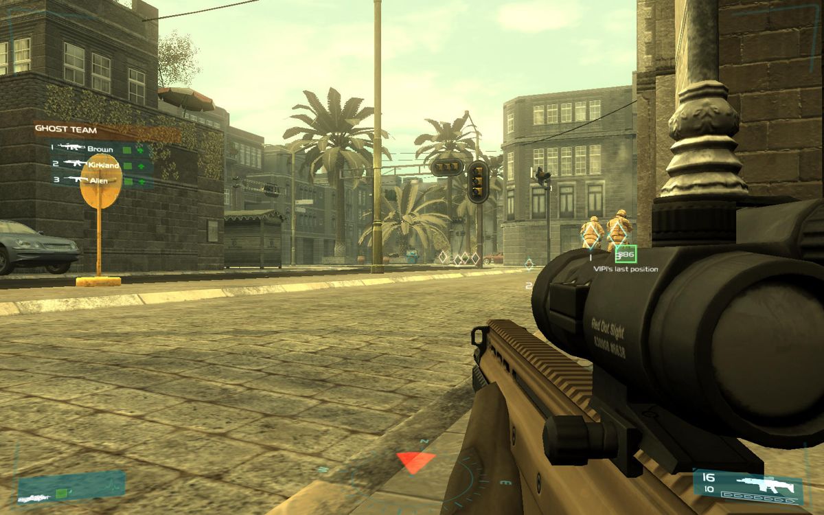 Screenshot Of Tom Clancy S Ghost Recon Advanced Warfighter Windows Mobygames