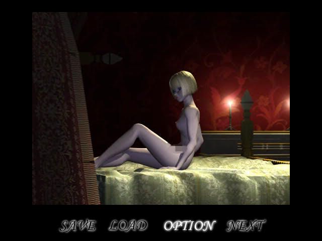Doll: Ouroboros 2 (Windows) screenshot: Can you say "no" to her? I don't think so.