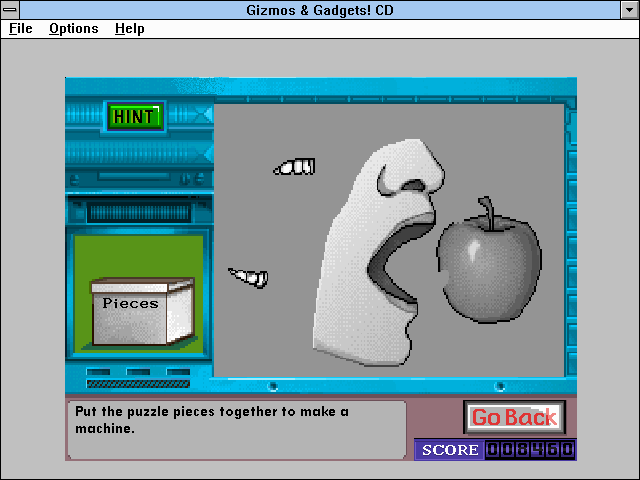 Super Solvers: Gizmos & Gadgets! (Windows 3.x) screenshot: Another picture puzzle