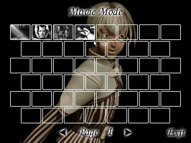 Doll: Ouroboros 2 (Windows) screenshot: Here you can view the movies again.