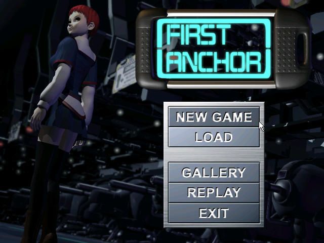 First Anchor (Windows) screenshot: Title screen