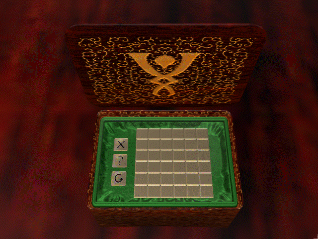 Milo (Windows 3.x) screenshot: Box with a puzzle