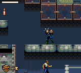 Judge Dredd (Game Gear) screenshot: An escped prisoner