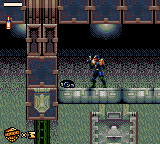Judge Dredd (Game Gear) screenshot: A jetpack pick up