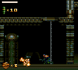 Judge Dredd (Game Gear) screenshot: Blow up the weapon boxes