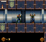 Judge Dredd (Game Gear) screenshot: Free the hostages for more points