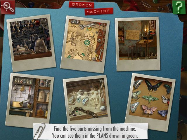 I Spy Mystery (Windows) screenshot: This particular game has six picture pages to wade through