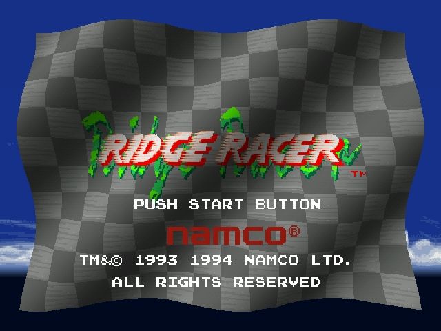 Screenshot of Ridge Racer (PlayStation, 1993) - MobyGames