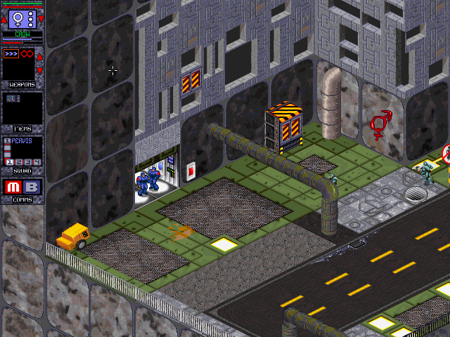 Gender Wars (DOS) screenshot: Female mission