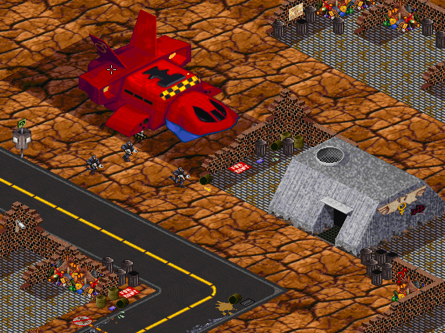 Gender Wars (DOS) screenshot: Male mission start