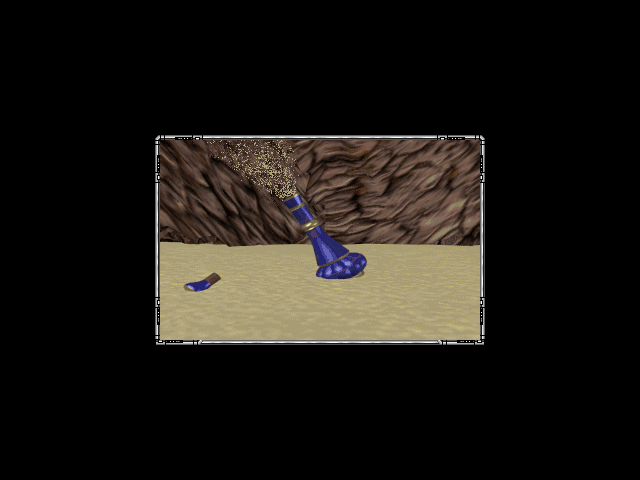 Chronomaster (DOS) screenshot: Jinn bottle
