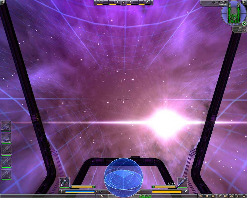 Parkan II (Windows) screenshot: Other systems and planets are reachable via jumpdrive