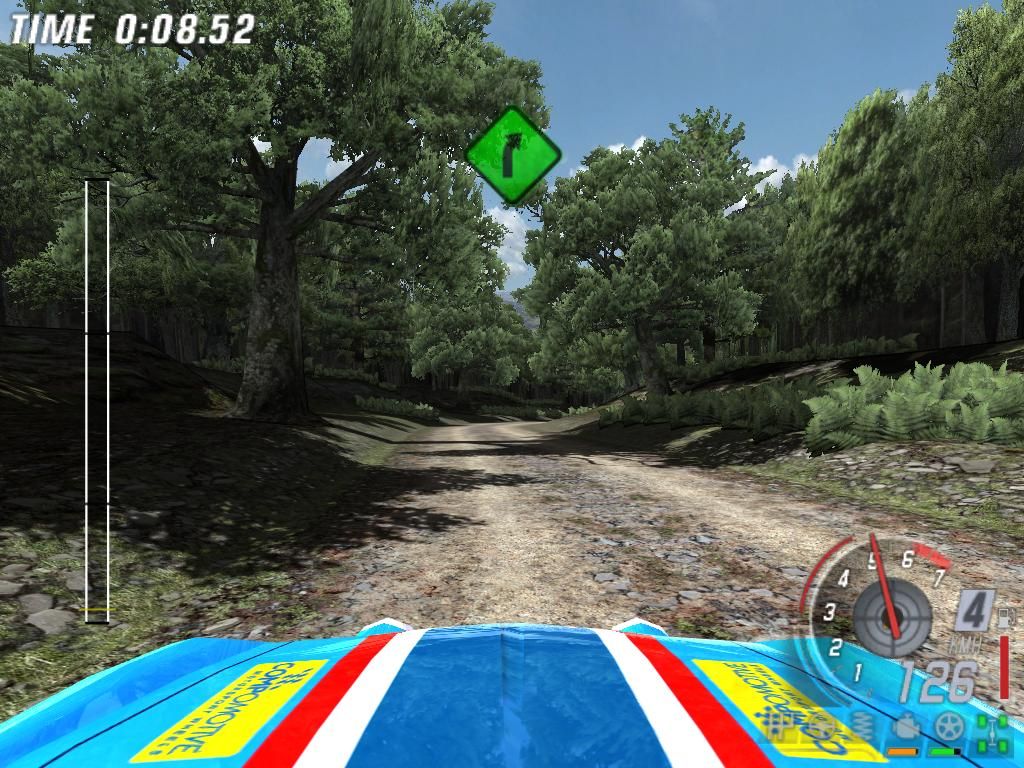 TOCA Race Driver 3 (Windows) screenshot: There are some rally style special stages.