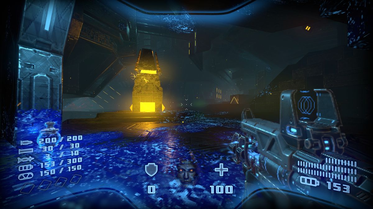 Prodeus (Windows) screenshot: The last part of the campaign is set in the Prodeus dimension (v0.2.4 Early Access version).