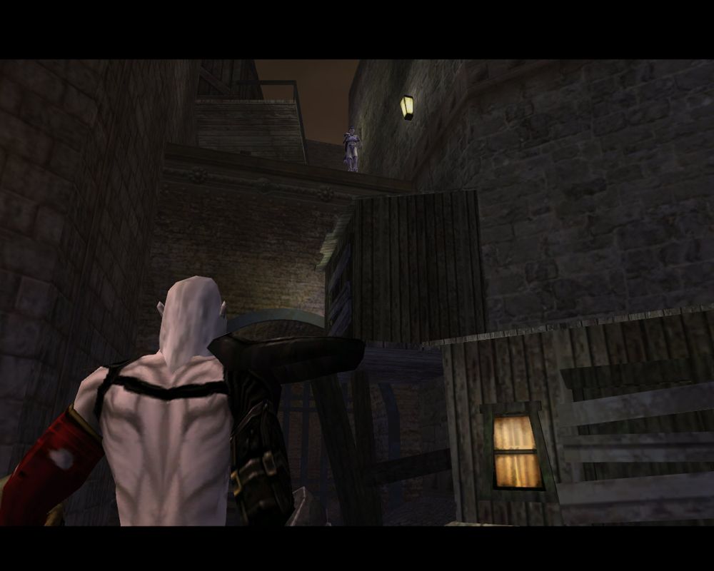 The Legacy of Kain Series: Blood Omen 2 (Windows) screenshot: Umah instructs Kain in some new vampire abilities.