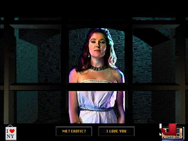 Hell Cab (Windows 3.x) screenshot: Sexy slave