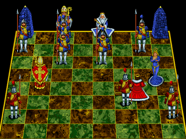 Battle Chess: Enhanced CD-ROM (DOS) screenshot: Checkmate