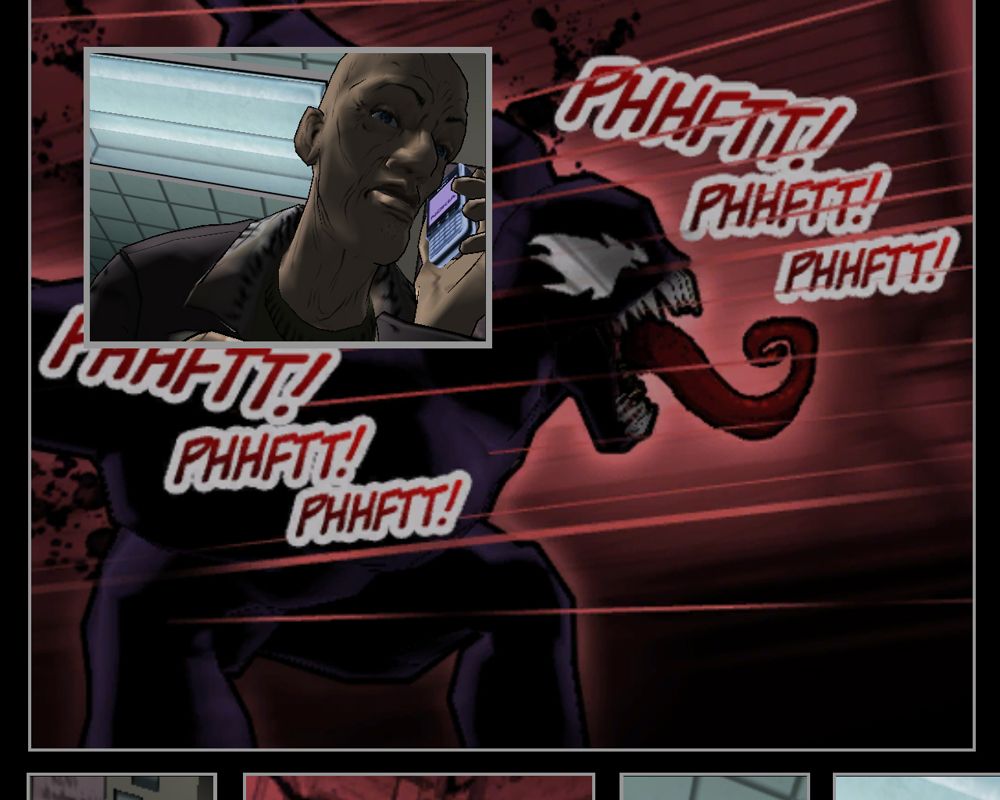 Ultimate Spider-Man (Windows) screenshot: Venom escapes! (cutscene)